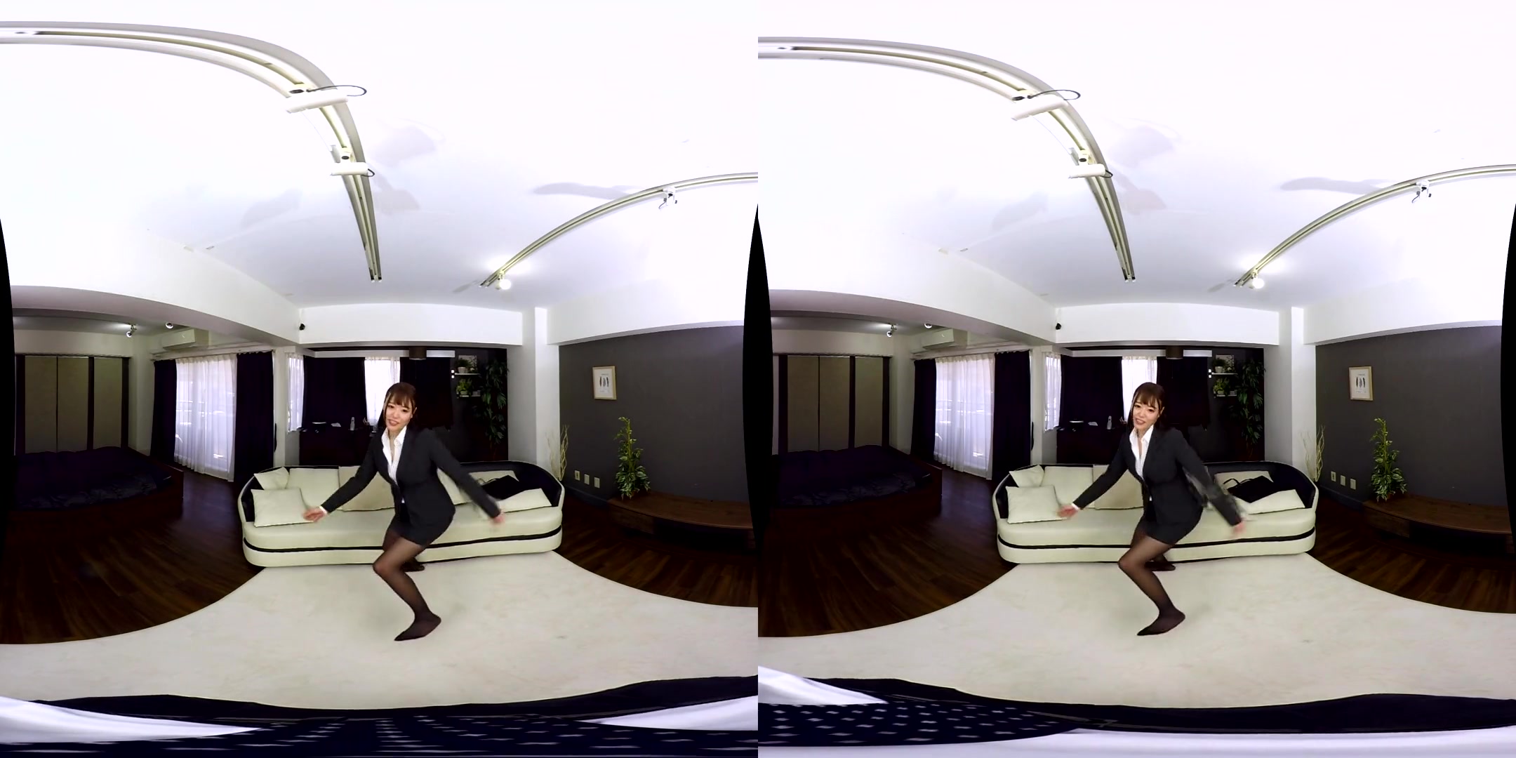 [VR for Masochistic Men] Former Bad Girl is the Boss in Pantyhose 1 - Nylons Asian Hardcore
