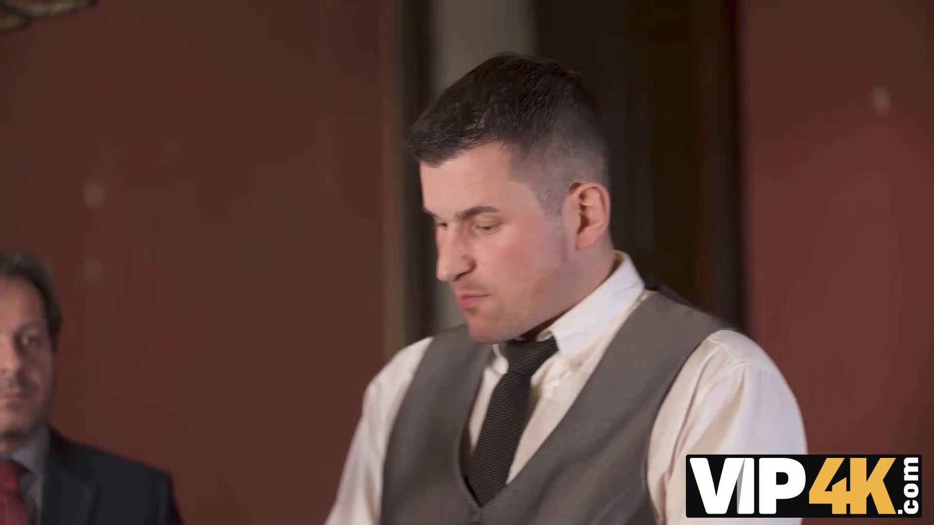 VIP4K. Couple starts fucking in front of the guests after wedding ceremony