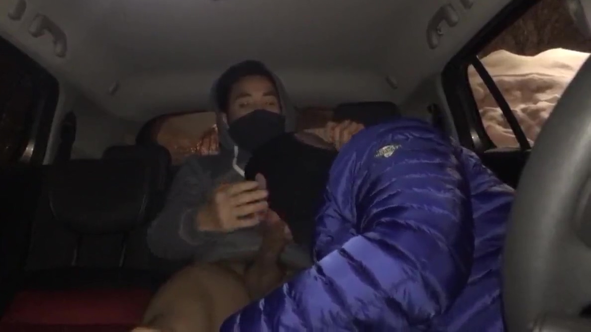 Car Head Almost Caught