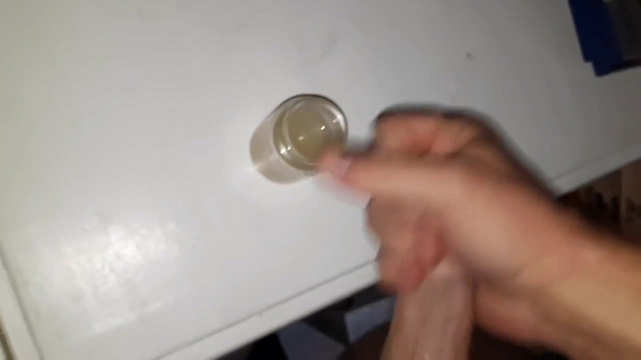 35 Cumshots / Completely Filling My Jar With Cum!