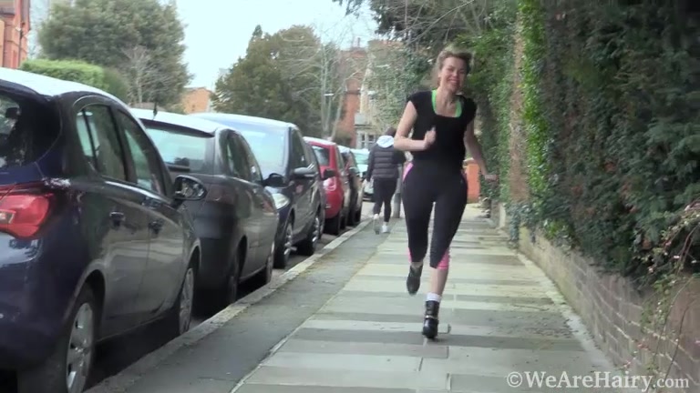 Alexia Allen enjoys a naughty workout today - WeAreHairy