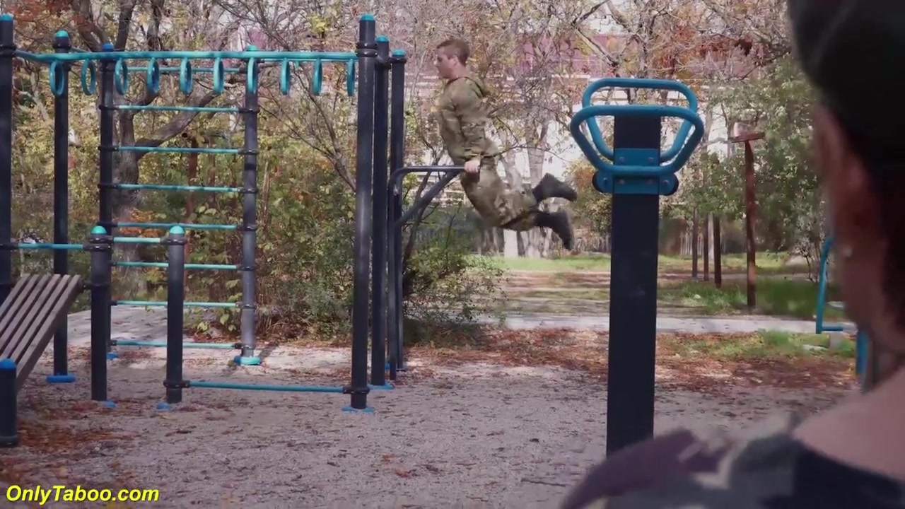 BBW Commander Hard Fucked by Soldier
