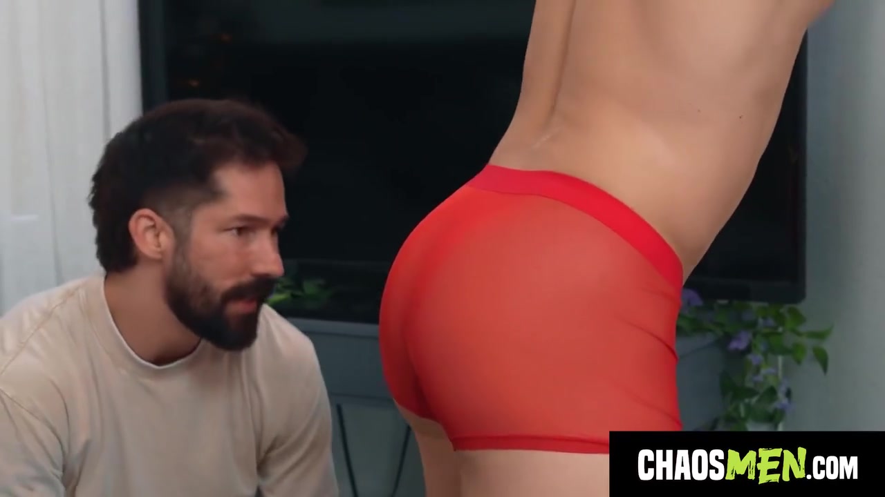 Eddie Patrick - Just Checking The Fit Turns Into Bearded Stud Railing A Pornstar In His New Underwear