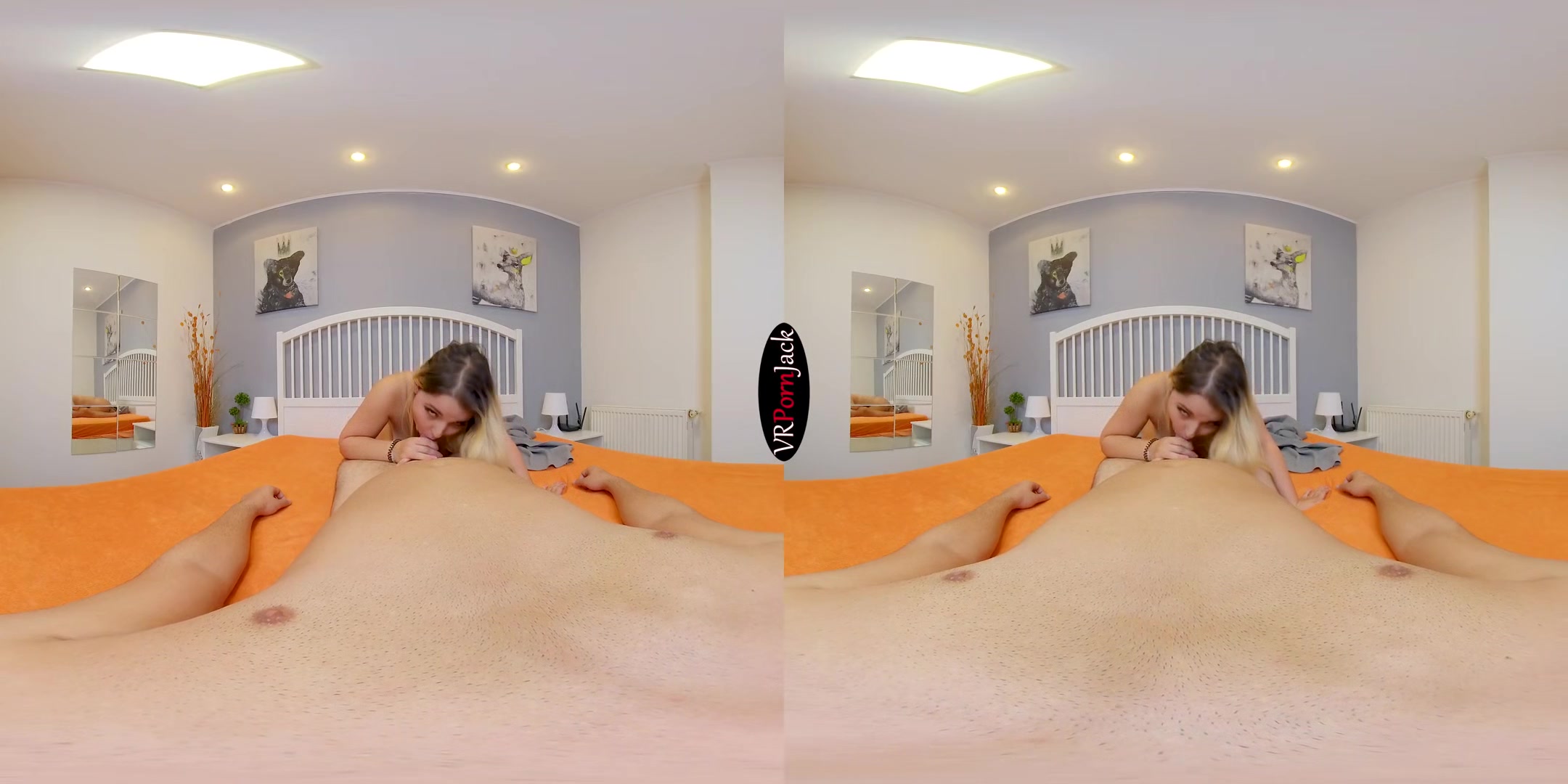 Big Boobs Are The Cure - Virtual Reality Blowjob with Busty Amateur