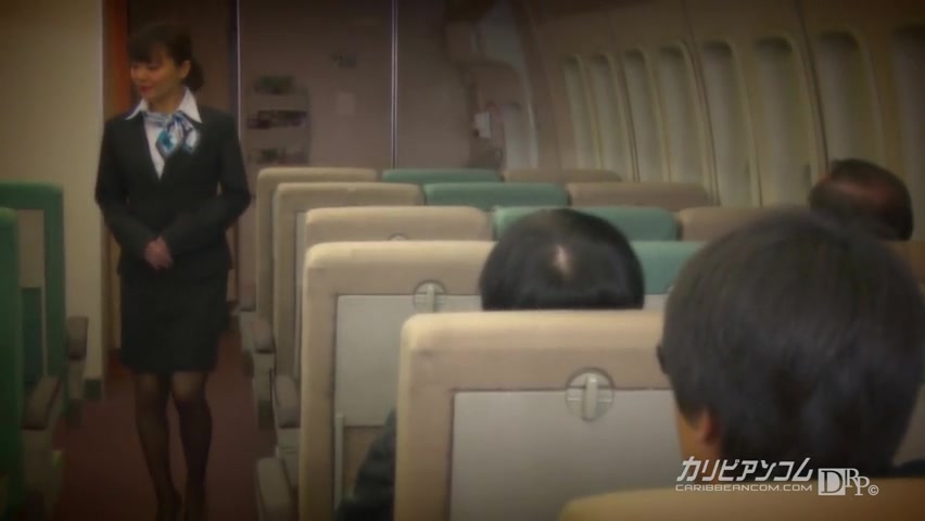 Haruka Miura CAL Airline To Hawaii - Caribbeancom