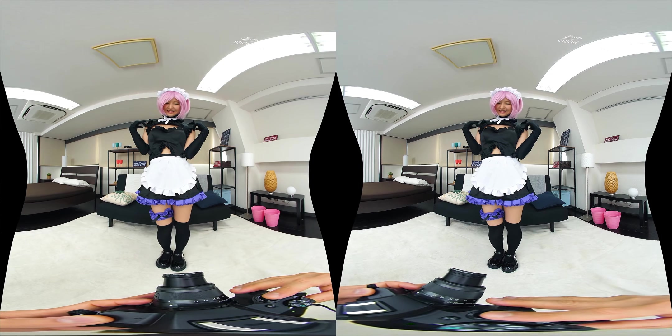 Yuuri Asada - Online Hookup with the Cosplayer in a Maid Costume - CosmoPlanetsVR