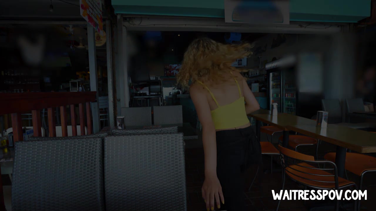 Waitress POV - Allie Addison - Cheater, Cheater, Dick-Eater