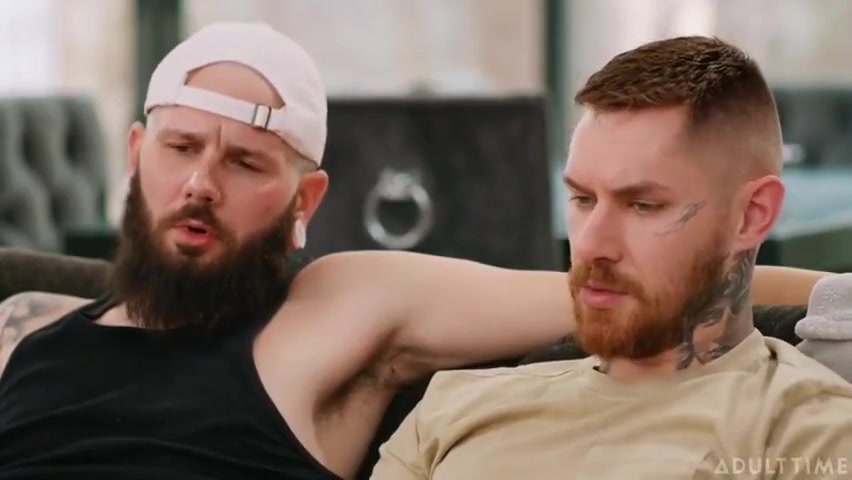 Johnny Hill And Zak Bishop In Friends Catching Up On Old Times