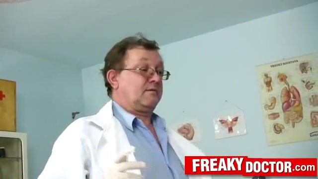Petite czech teen 18+ Kristyna weird physical exam