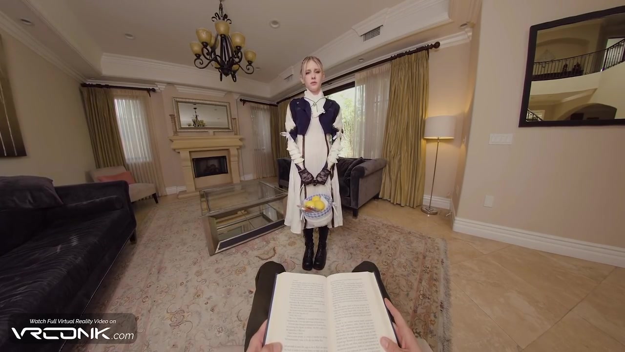 Vr Porn And Melody Marks - Teen 18+ Blonde Violet Evergarden Rides Your Dick In Manga Cosplay Parody
