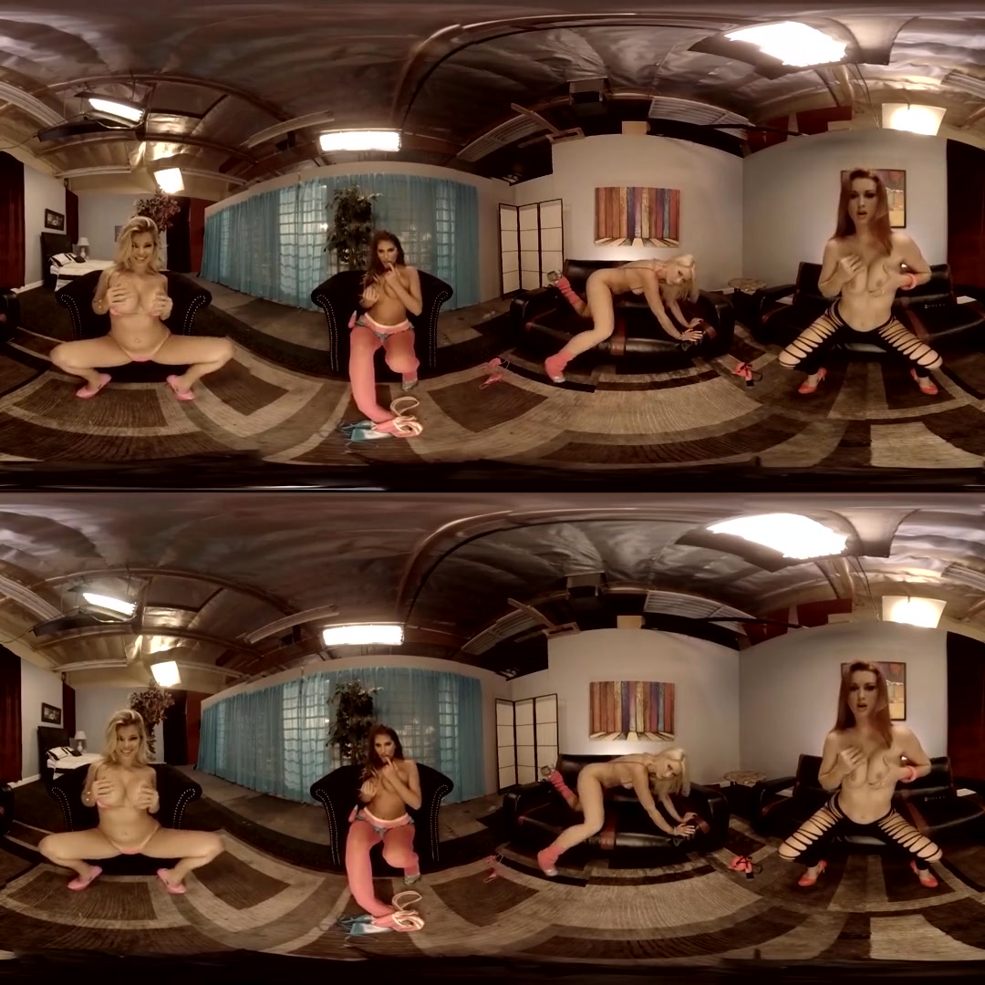 Anikka Albrite & August Ames & Adriana Sephora & Karlie Montana in Four Babes Race to Get Off - HoloGirlsVR
