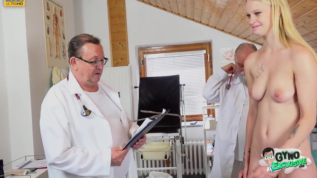 teen 18+ Pussy Exam By Two Old Doctors With Ariela Donovan, Tall Blonde And Piper Fawn