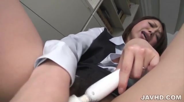残業ＯＬの見せつけオナニー　夏樹カオル