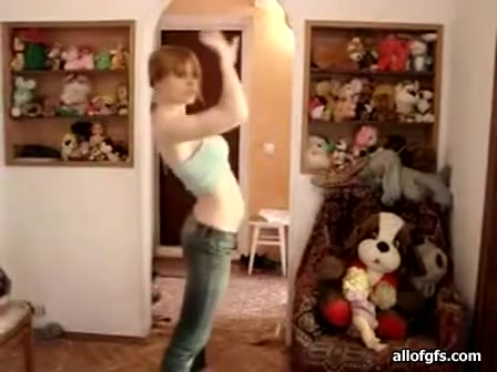 Sexy redhead teen 18+ dance