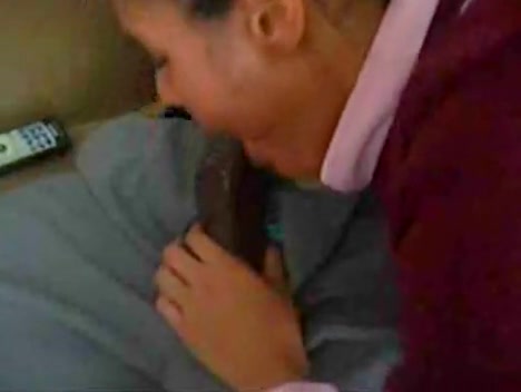 My greedy GF devours my black dong