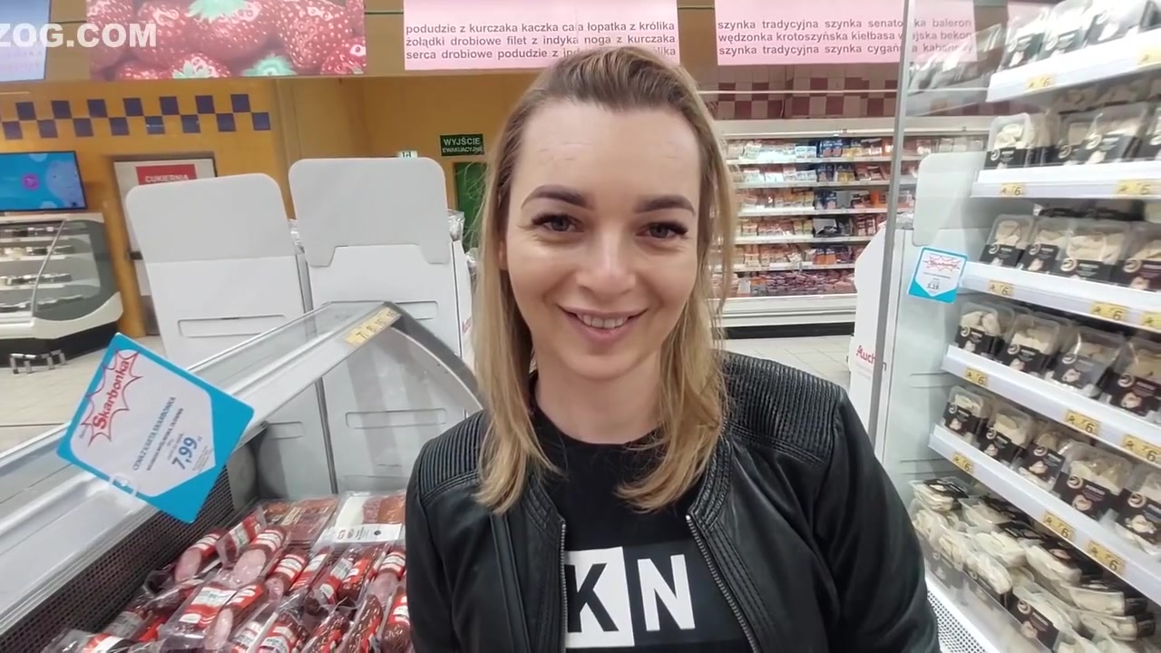Hot Wife Meets A Random Guy While Shopping Blowjob In The Public Toilet Swallows A Huge Cumshot