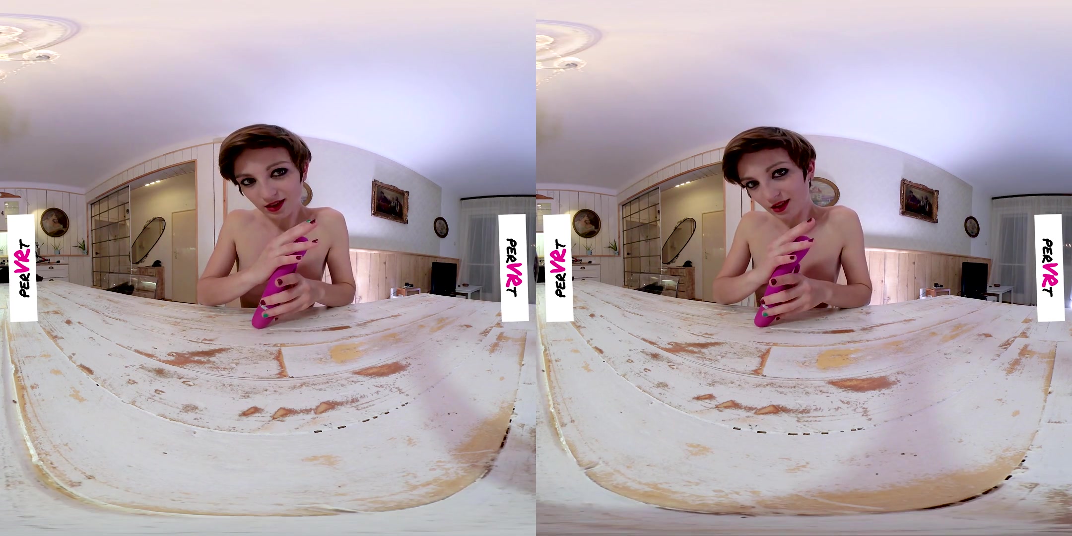 Melody Clark in Jerk Off to My Face ASMR JOI - perVRt