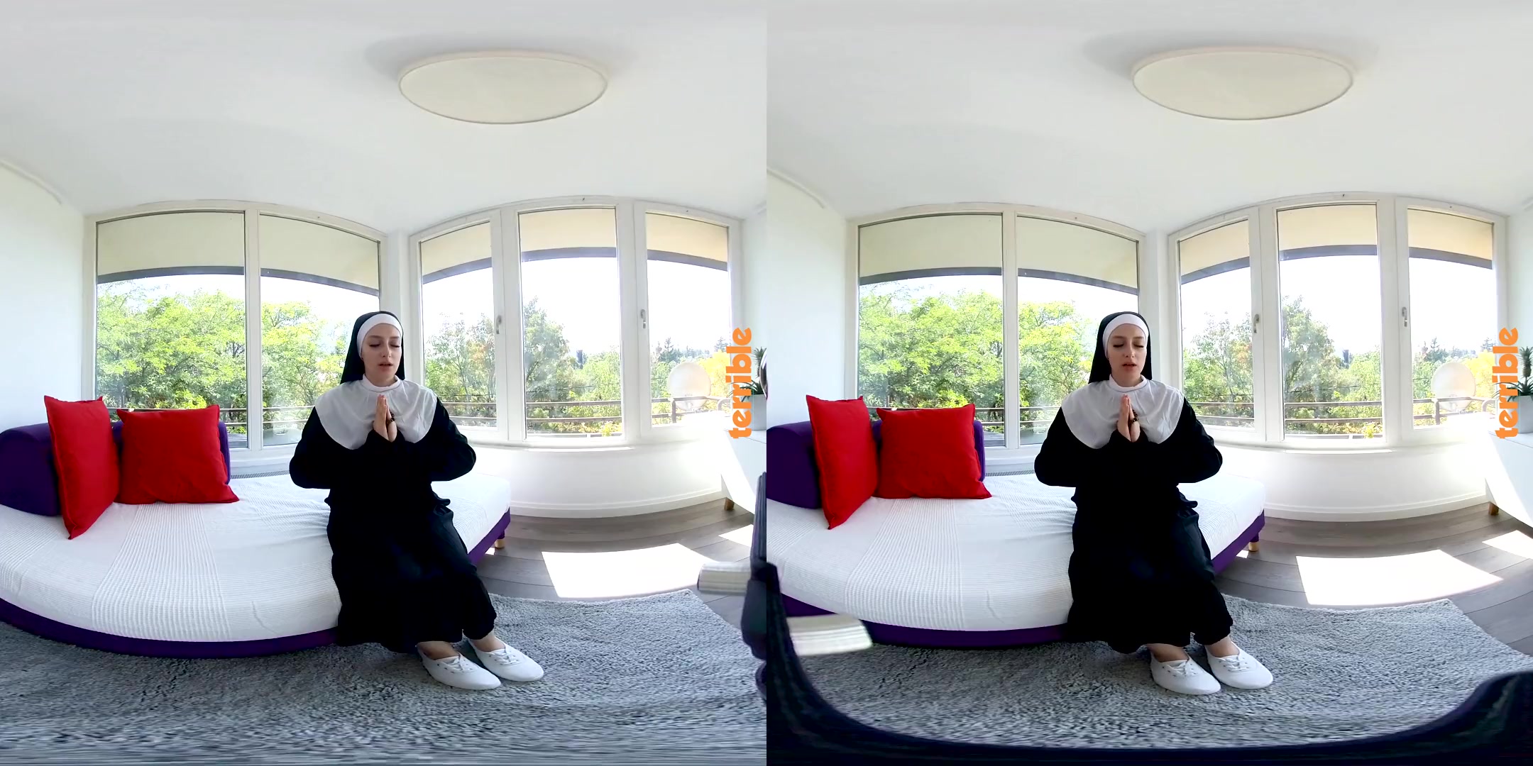 Nun Acts Like a Slut