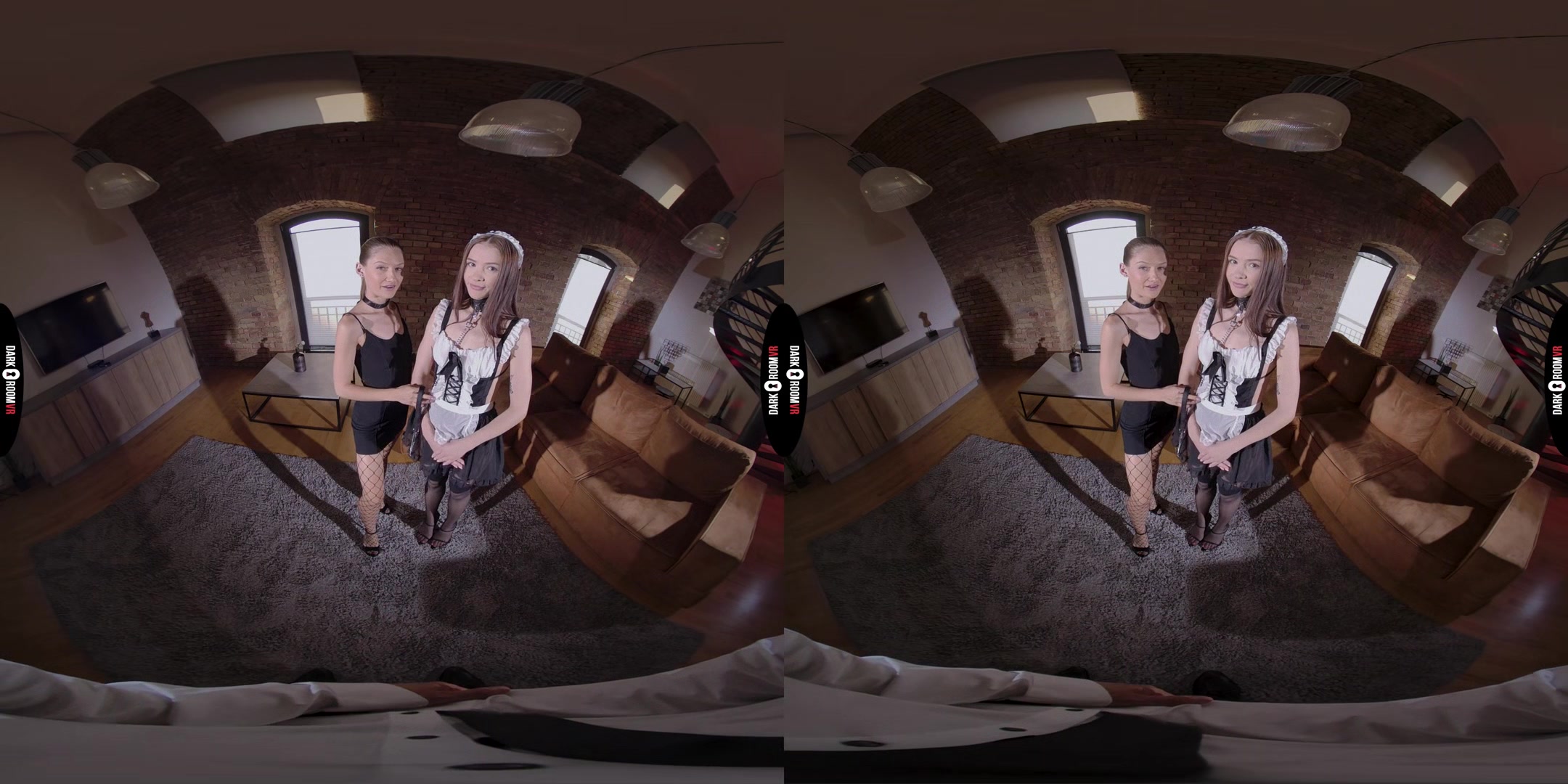 Matty & Tiffany Tatum VR Porn: Maid For Bi Sex - DarkRoomVR