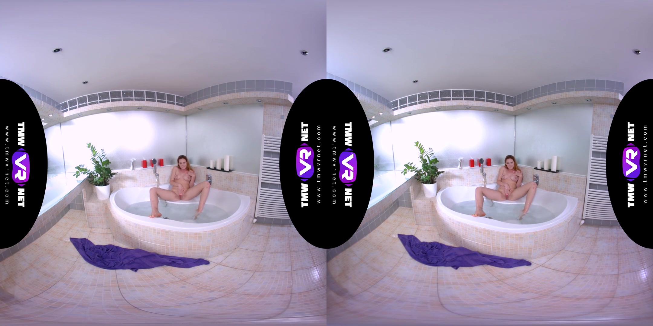 Candy Red in Soapy Masturbation In A Bath - TmwVRNet