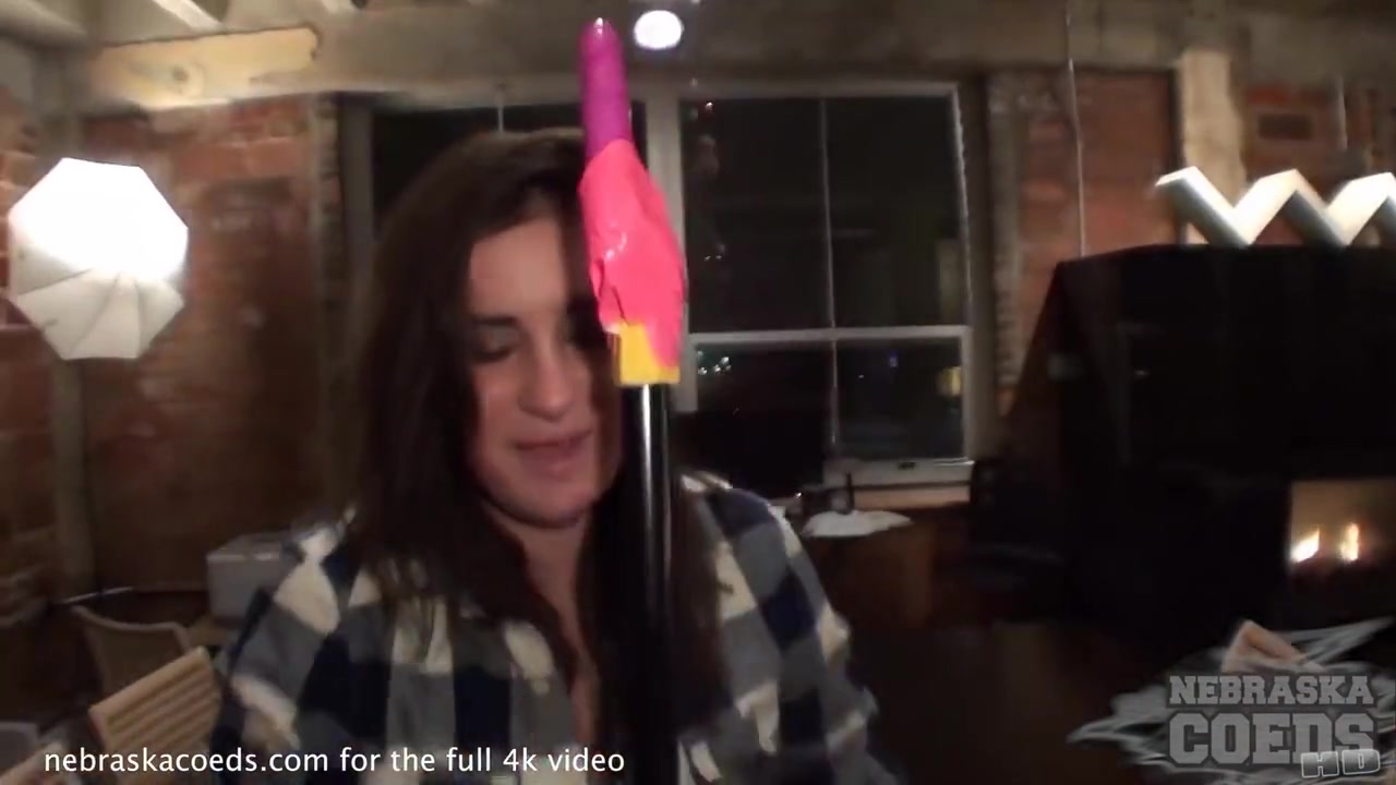 Suran Wrap Kinky Dildo On A Stick