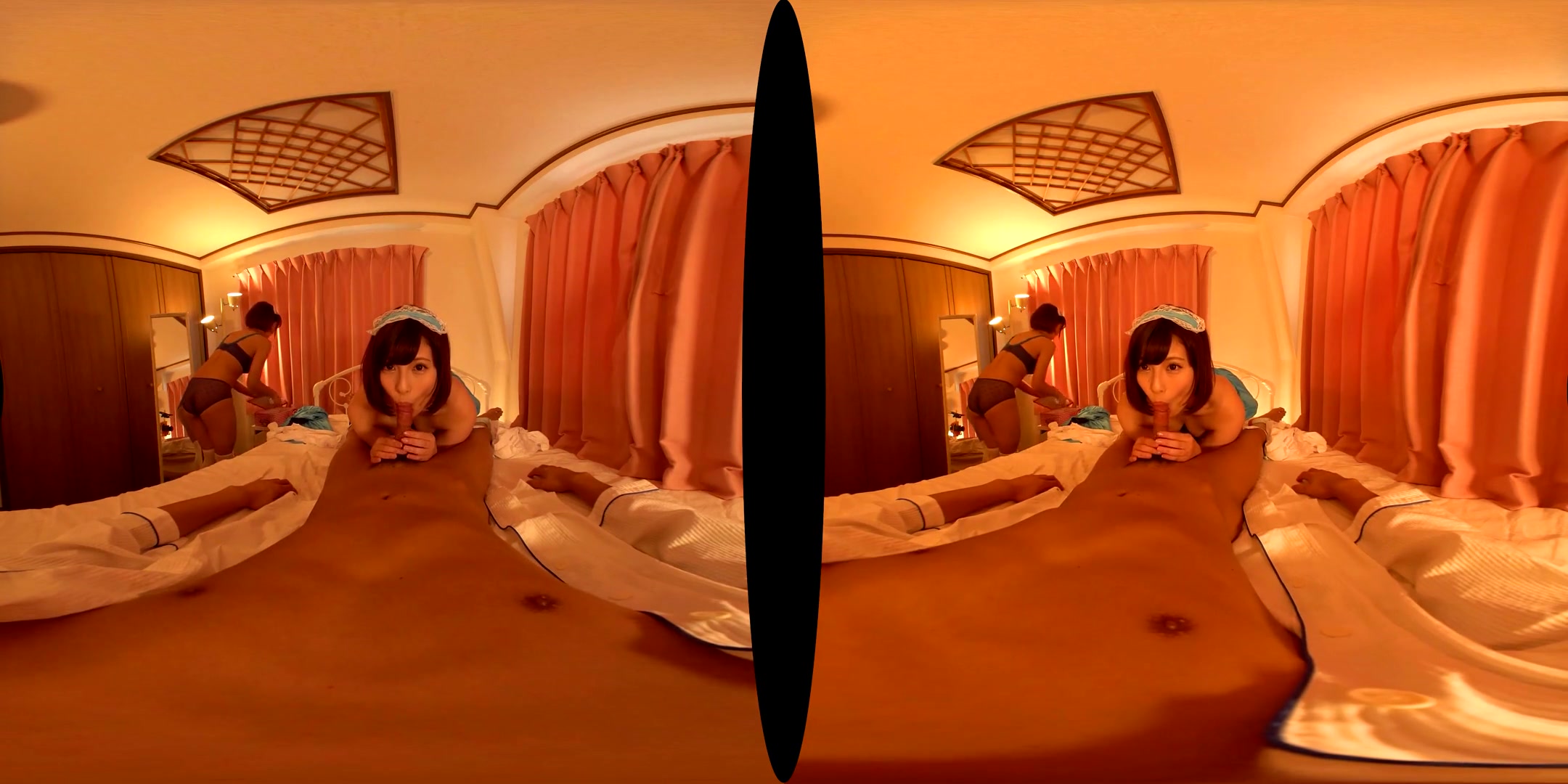 Threesome Creampie Maids - JAV MFF Threesome POV