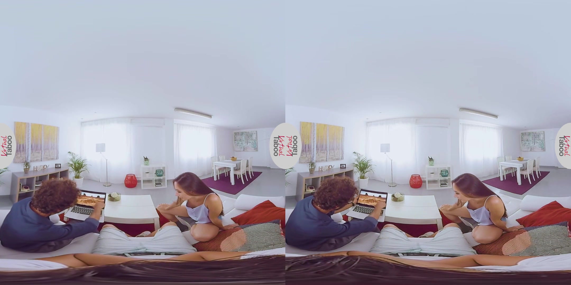 Aruna Aghora VR Porn: Risky Sex In Front Of Daddy - VirtualTaboo