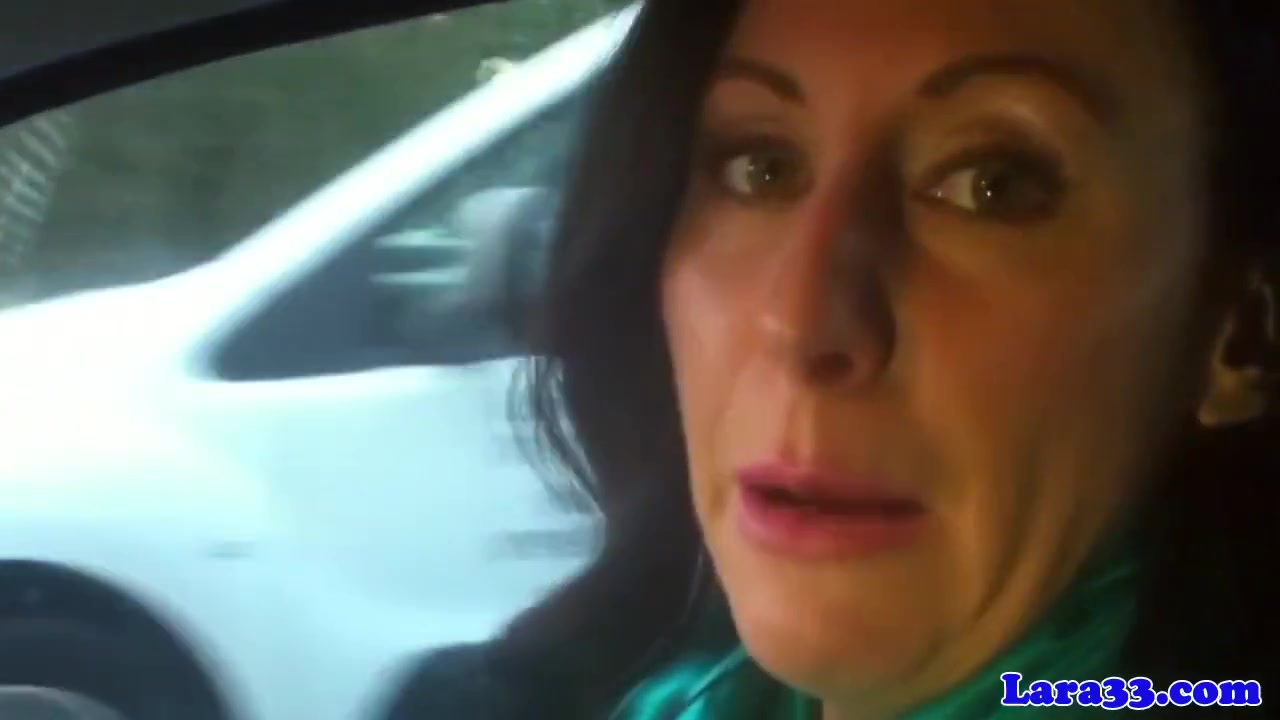 Glam Mature Suck Cock After Picking Up Bloke