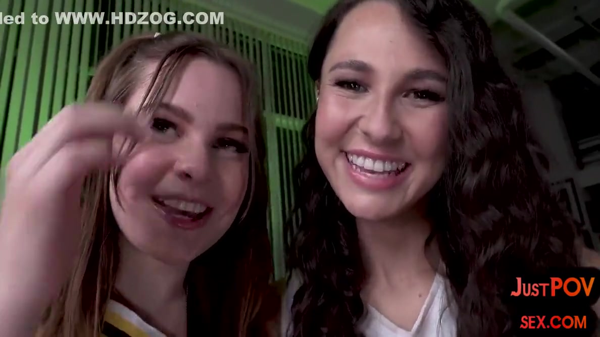 21yo Cheerleaders Get Their Pussyfucked In 3some Pov