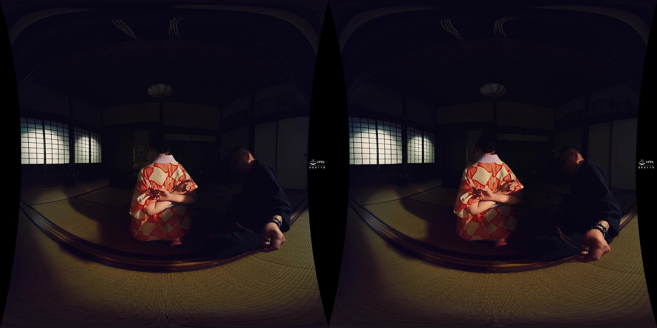 Bondage VR: Binding Her Thighs and Legs; Traditional Japanese Rope Bondage Shibari 3D VR