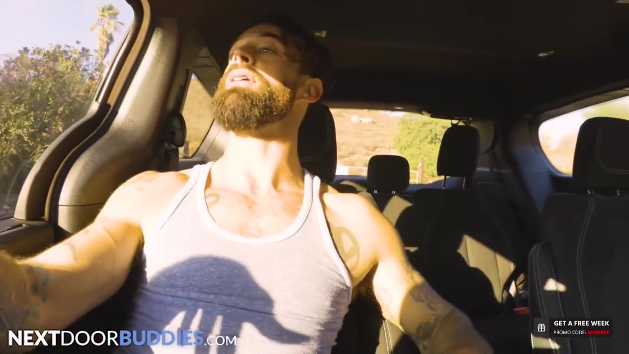 Tatted Hunk Topped By Massive Cocked Stranger With Alpha Wolfe And Blake Wilder