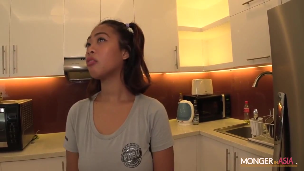 Asian teen 18+ Maid With Massive Boobs Gets Creampied