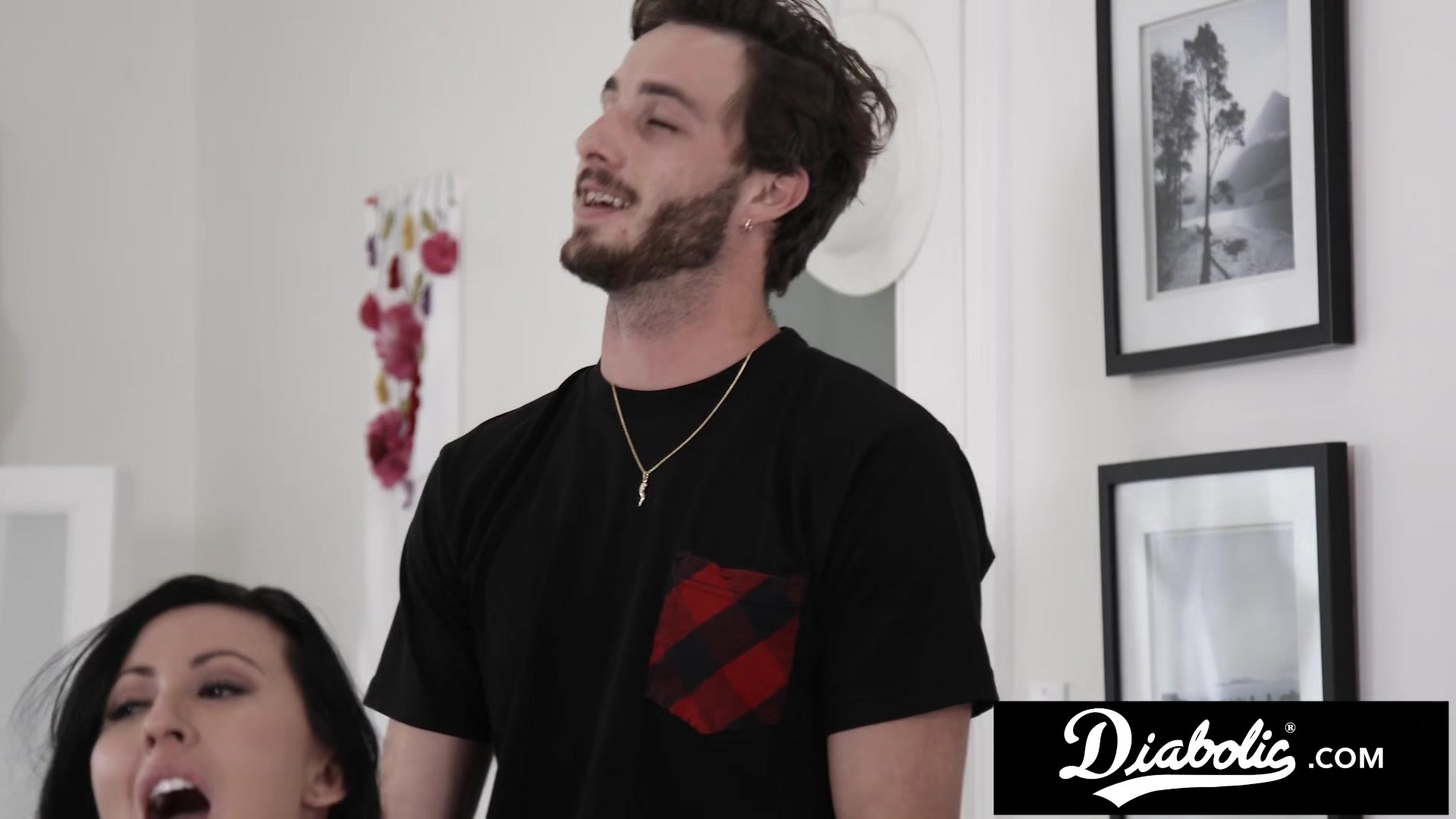 Diabolic - Hot Inked Brunette Step Mom Titty Fucked Fast