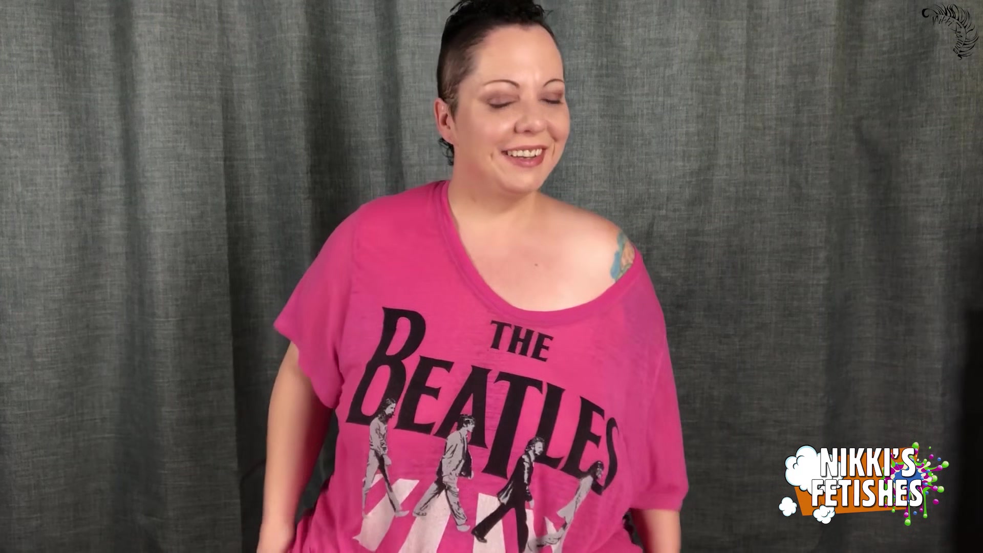 NIKKISFETISHES - My Big Tits vs Your Exs Tiny Shirts