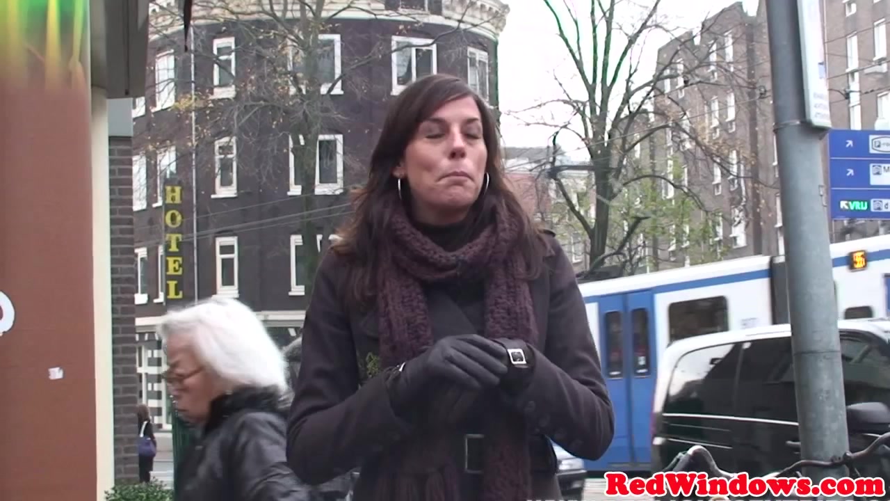 Bigtitted dutch hooker cocksucking before sex