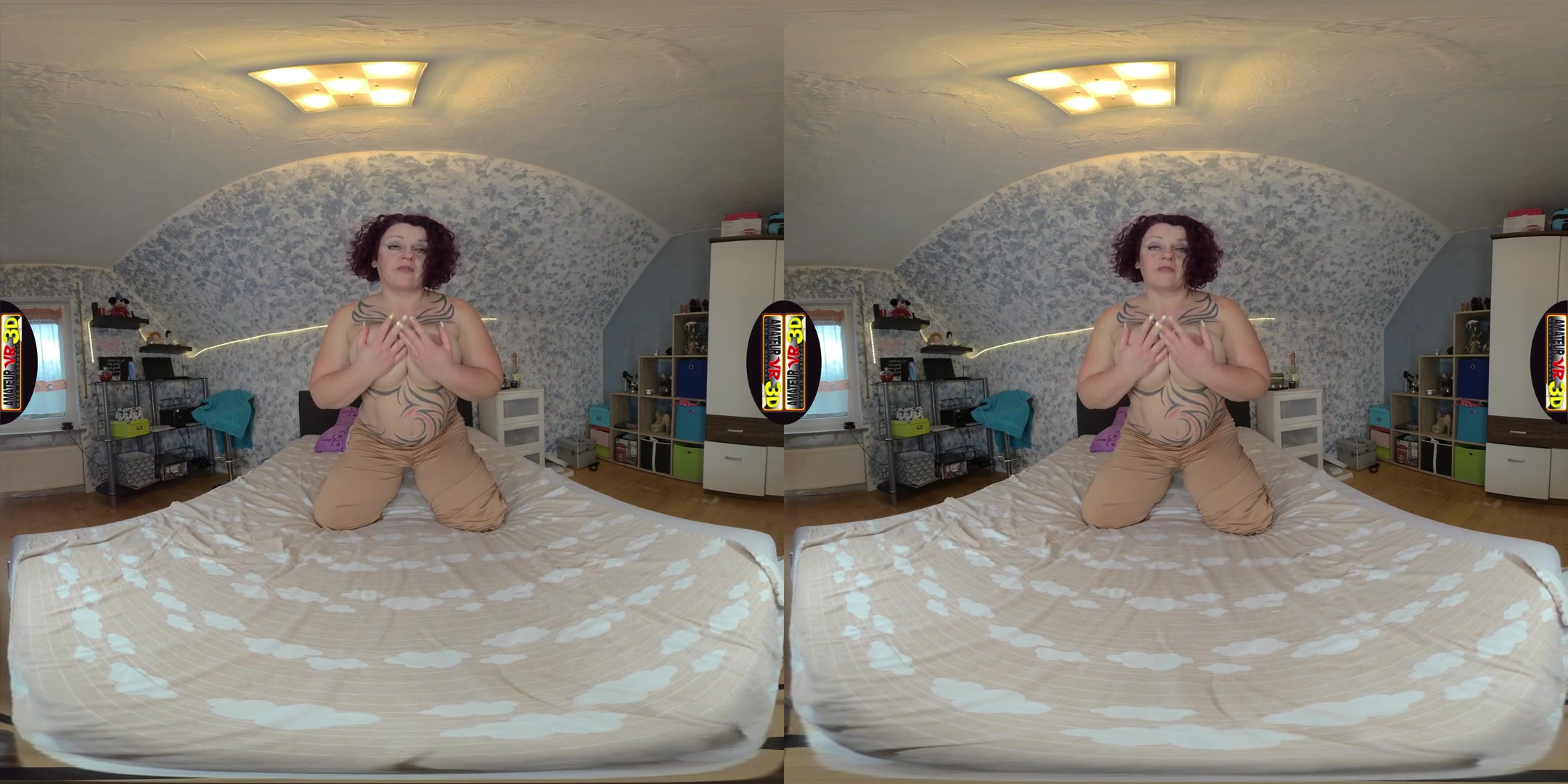 Lea - Your Tattooed Squirting Bitch; Amateur BBW Alt-Girl Solo Masturbation