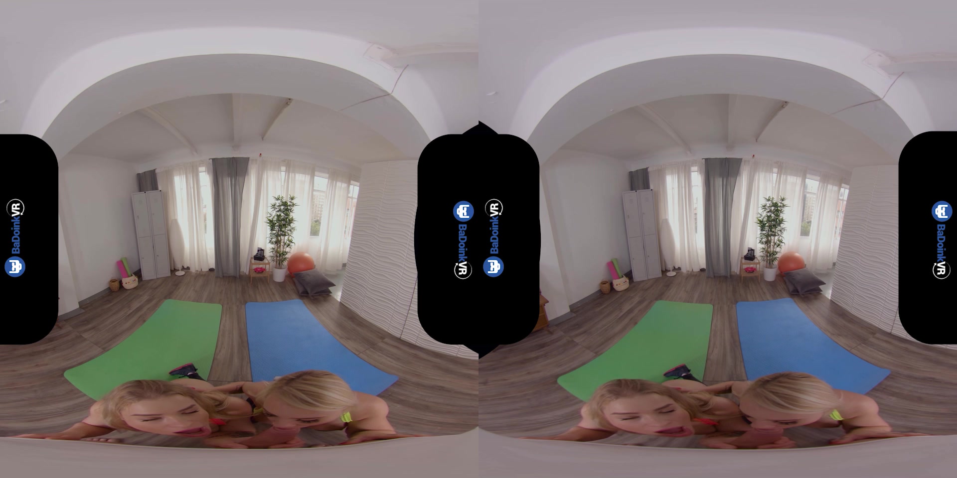 Marilyn Sugar & Alexa Flexy in Cum Salutations - BadoinkVR