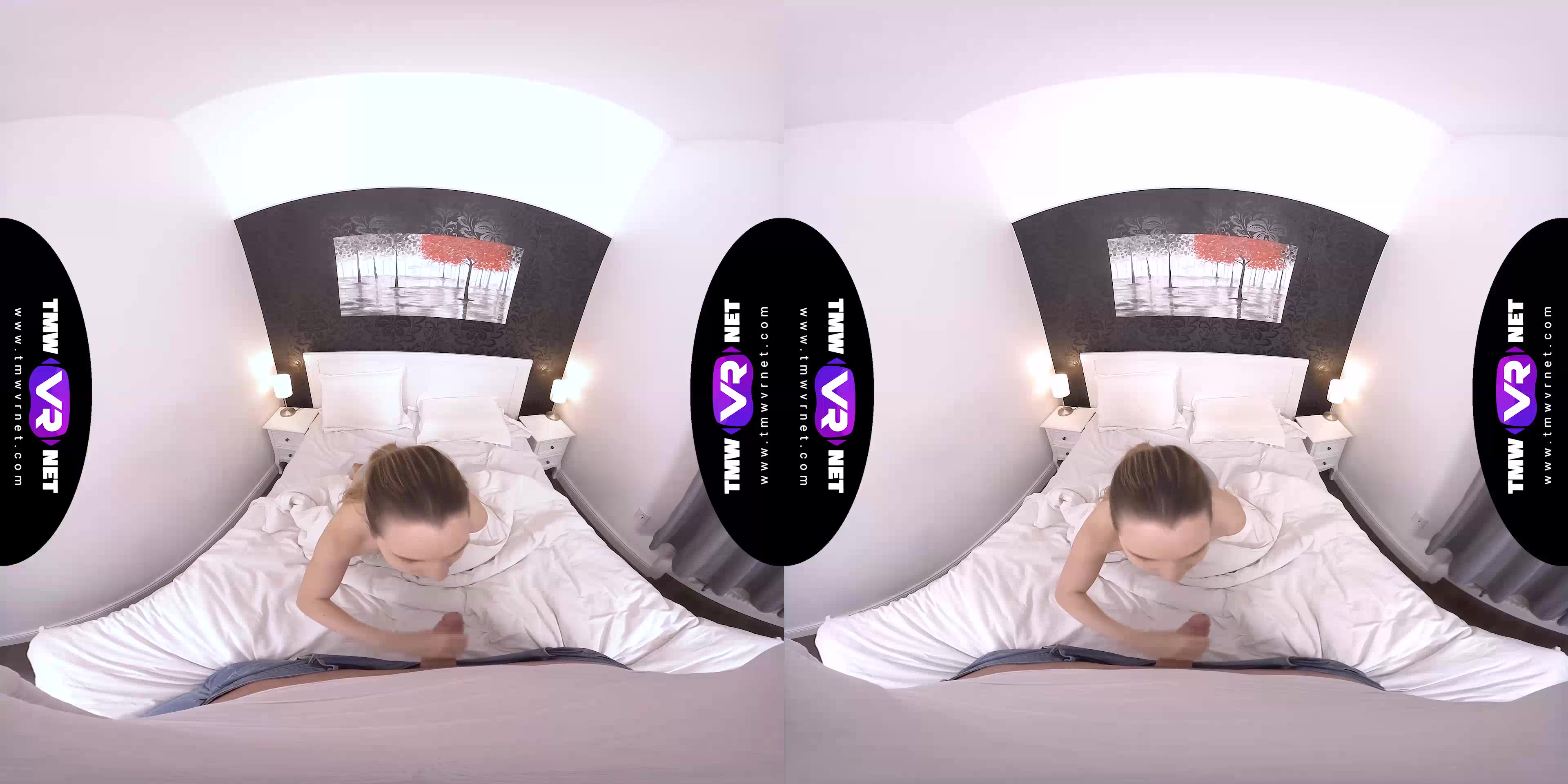 Lad wakes Beauty up for sex