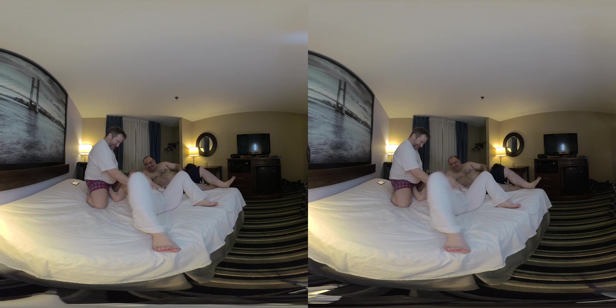 Amy Quinn Foreplay with Tad and Sal - TadPoleXXXStudio