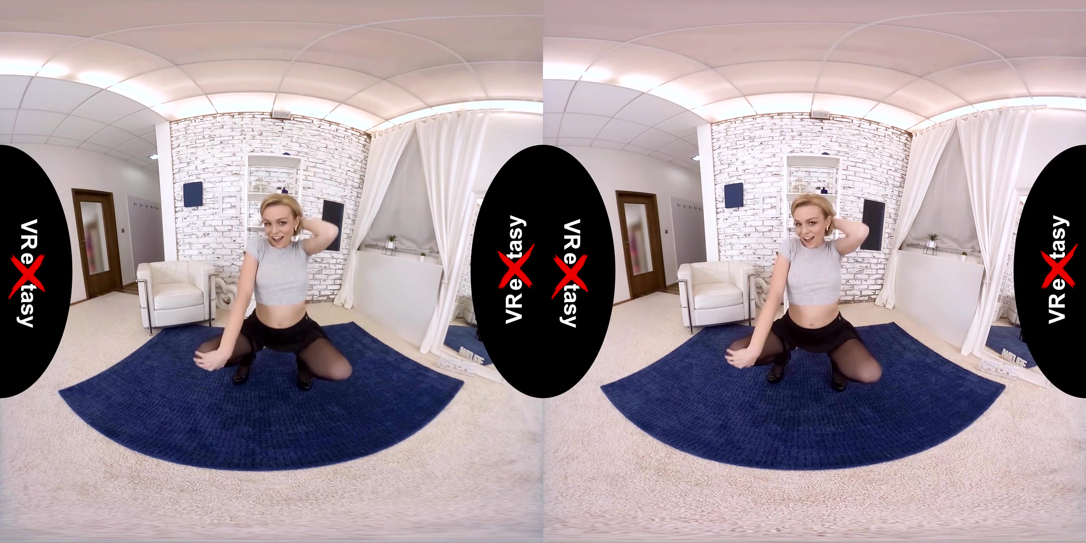 Rebecca Black Solo - Skinny Blonde Fingering Striptease
