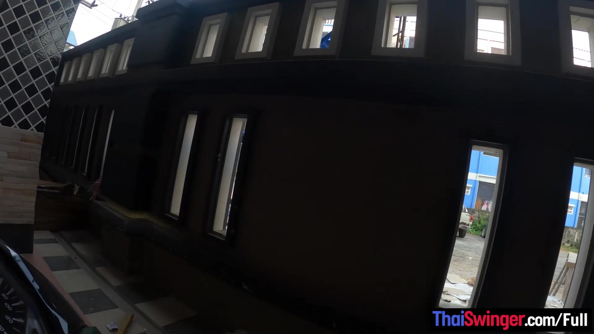 Amateur Thai girl picked up in a mall and fucked from behind doggystyle