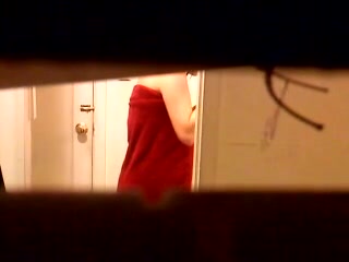 My captures all beauties in shower
