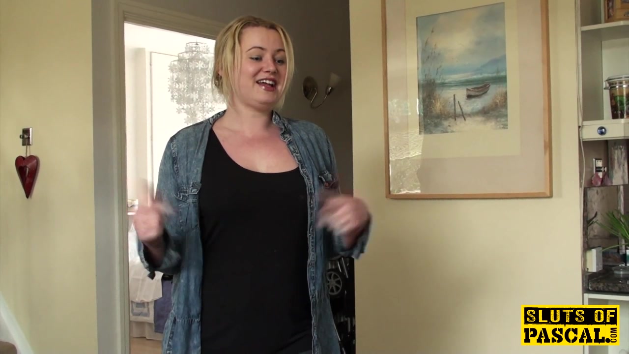 ### uk slut squats and wets the floor