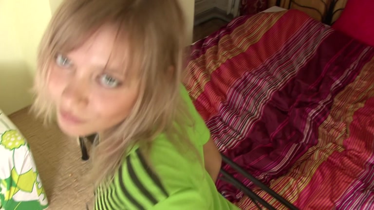 Very impressive sex debut of a blonde hottie