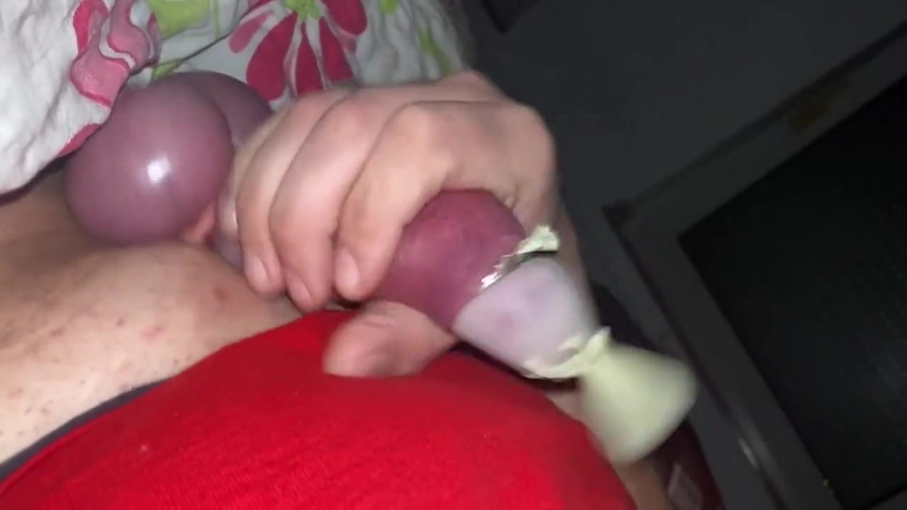 Bhdl - Morning Cockplay - Hairtied Cock With Metal Rings - 10 Hairties And 3 Metalrings - Handjob With Cumming