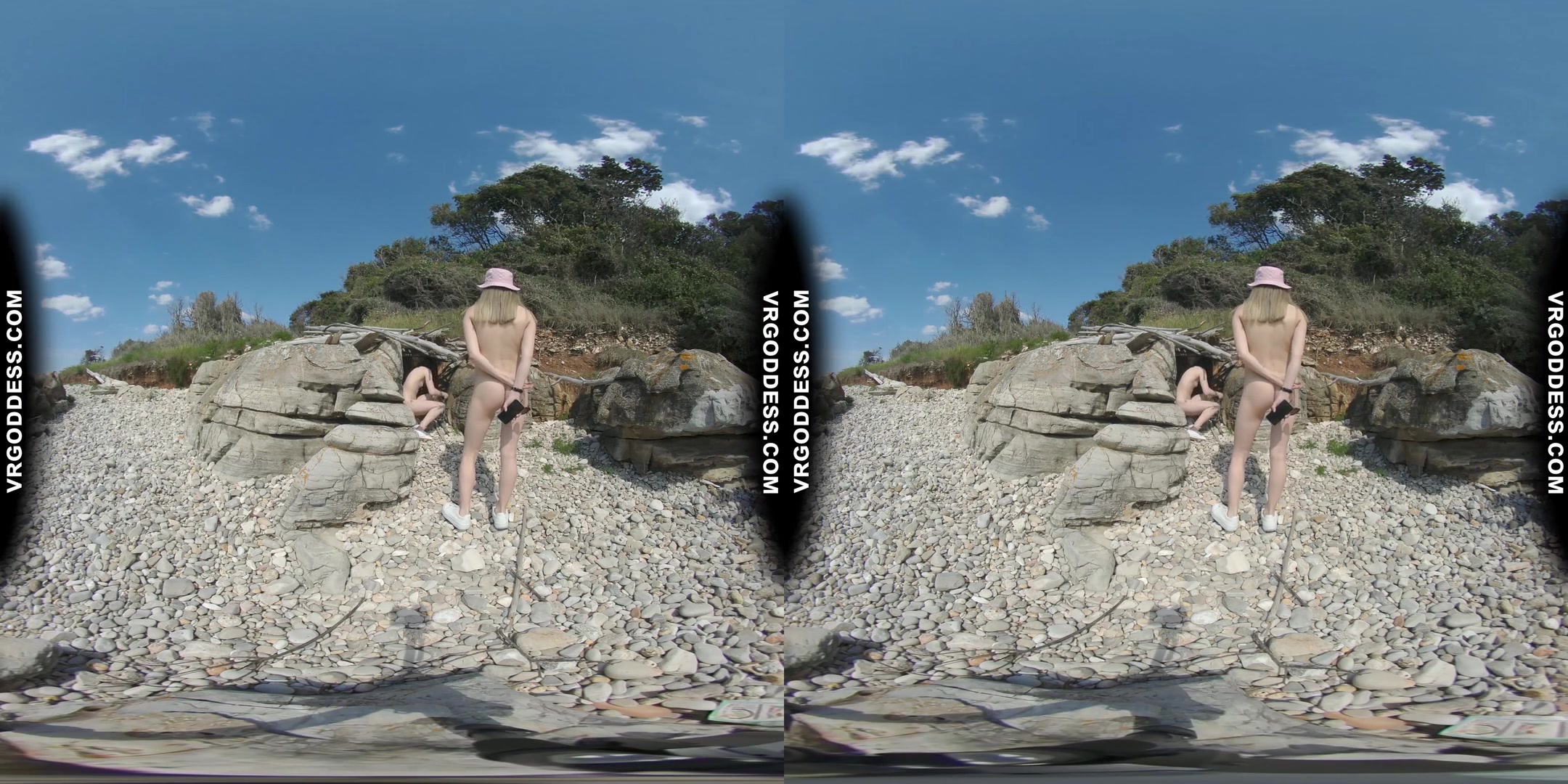 Matty And Josie Kayaking On Vacation Hiking Nude On Abandoned Island