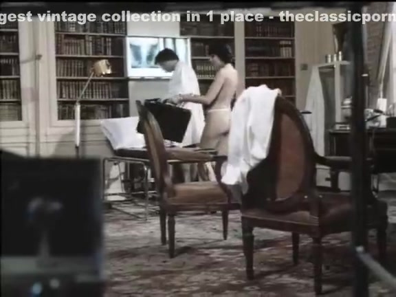Richard Lemieuvre, Mika Barthel, David Hughes in classic xxx video