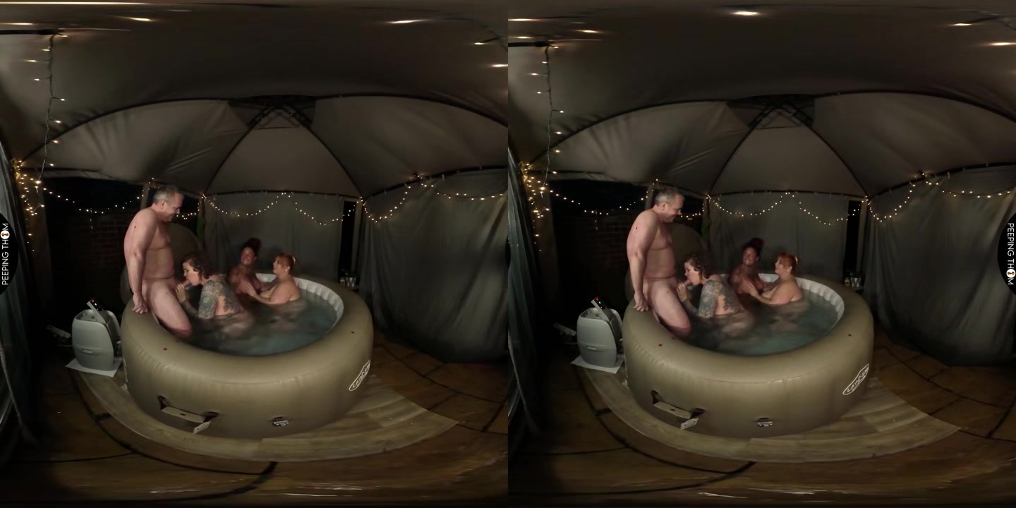 Hot Tub Party At Thoms House - PeepingThom