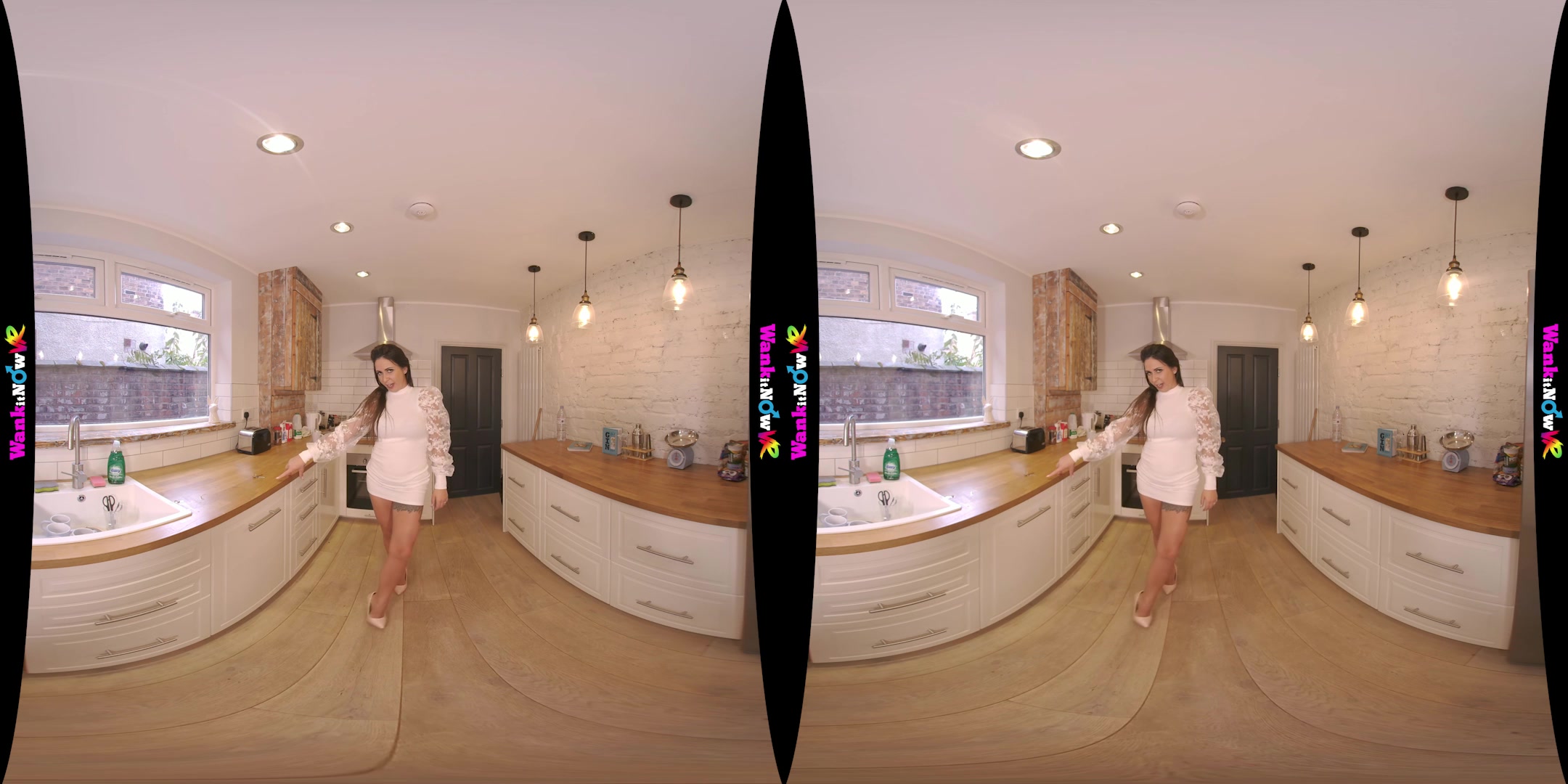 Nympho Nanny featuring Roxxy Lea - WankitNowVR