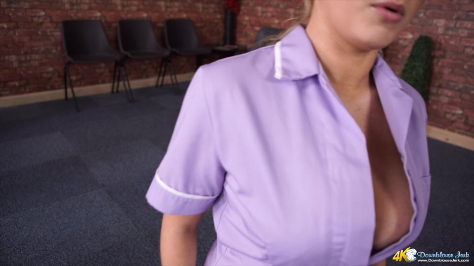 Rachael C in Nurse Nipple Slips - DownblouseJerk